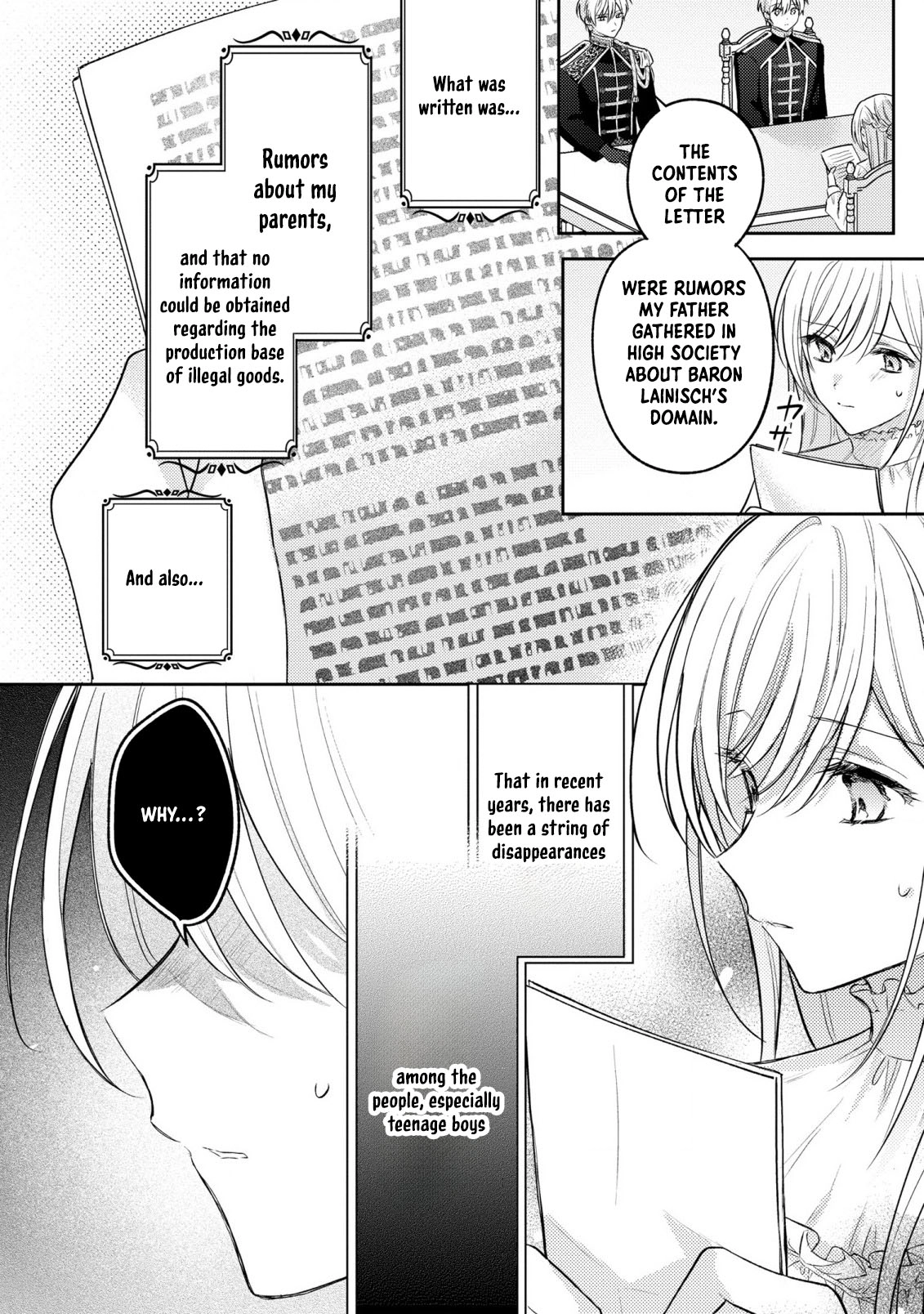 Suterare Danshaku Reijou wa Kuro Kishi-sama no Okiniiri Chapter 17 - . Page 22